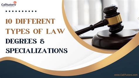 different types of law degrees